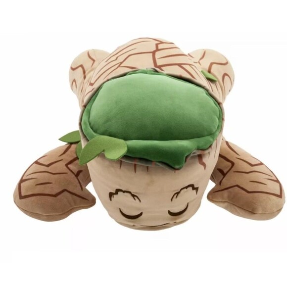Giant Large 24" pillow Sleeping Groot Cuddleez stuffed Plush Disney Marvel toy - Picture 2 of 9